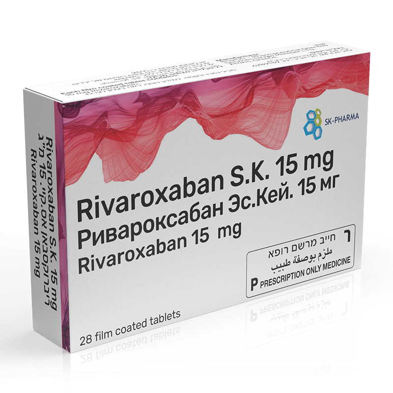 RIVAROXABAN S K 15 MG SK Pharma